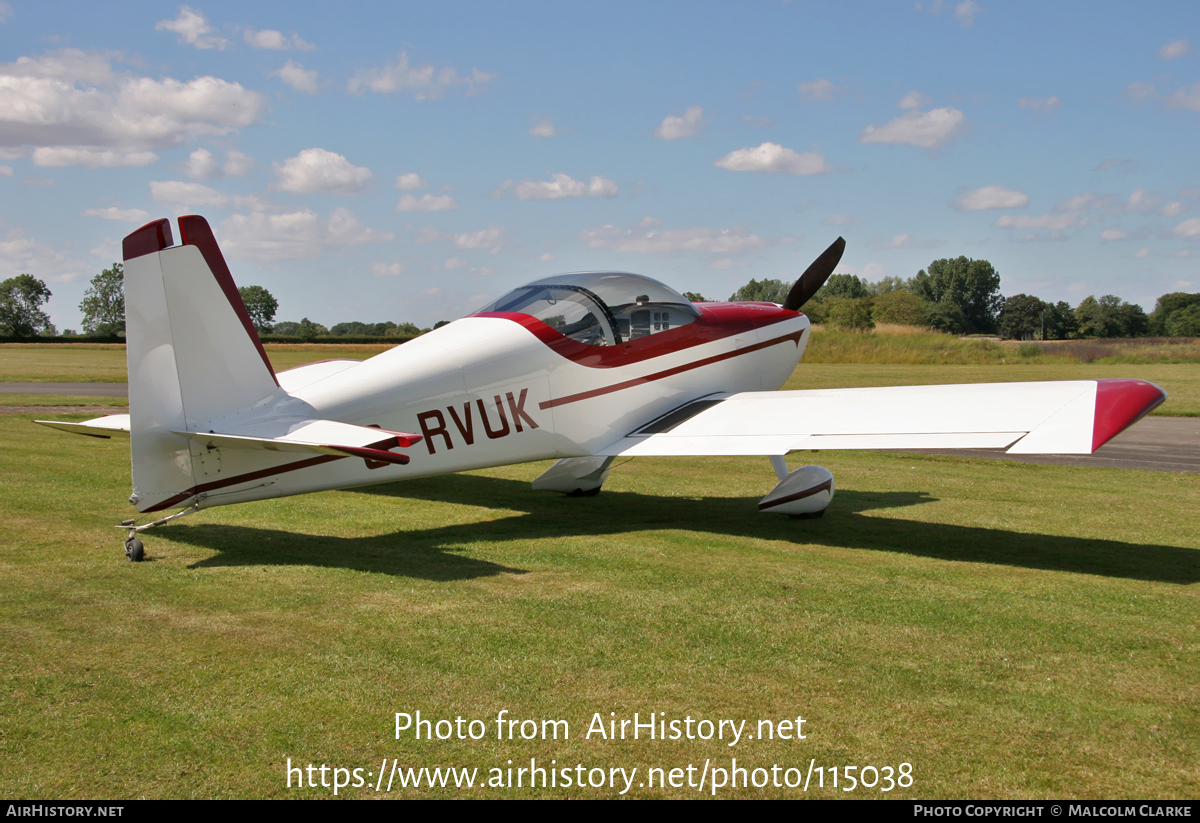 Aircraft Photo of G-RVUK | Van's RV-7 | AirHistory.net #115038