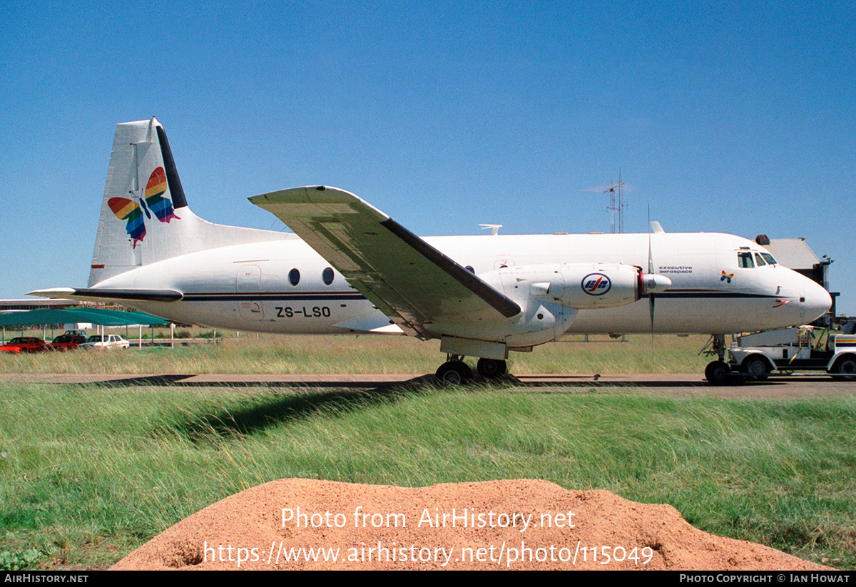 Aircraft Photo of ZS-LSO | British Aerospace BAe-748 Srs2B/FAA | Executive Aerospecs | AirHistory.net #115049