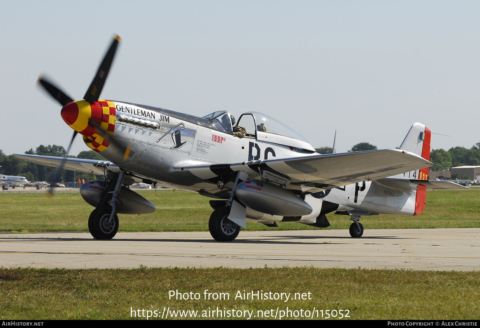 Aircraft Photo of N551J / NL551J / 414937 | North American P-51D Mustang | USA - Air Force | AirHistory.net #115052