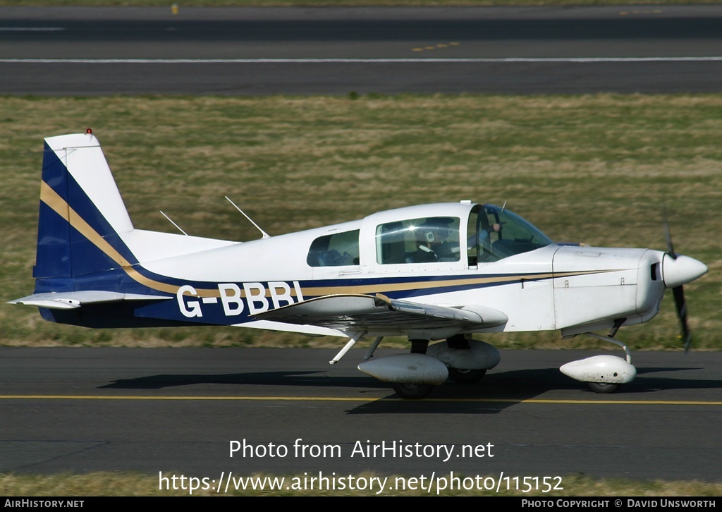 Aircraft Photo of G-BBBI | Grumman American AA-5 Traveler | AirHistory.net #115152