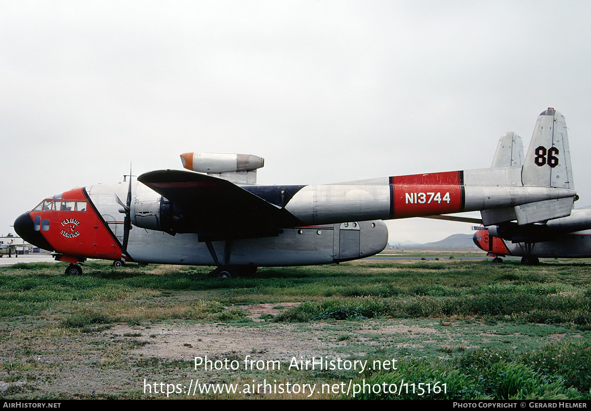 Aircraft Photo of N13744 | Fairchild C-119C Flying Boxcar | Hemet Valley Flying Service | AirHistory.net #115161