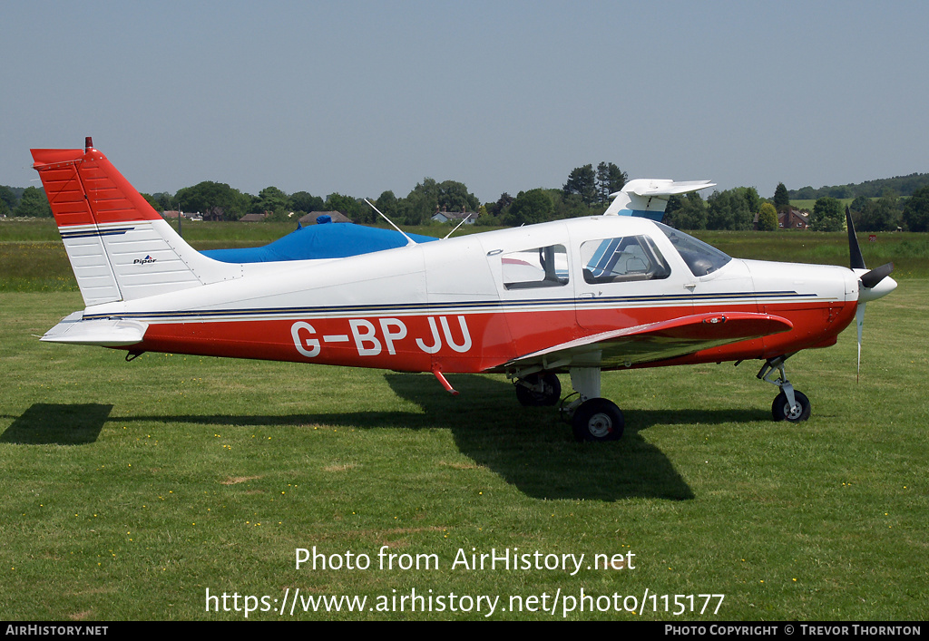 Aircraft Photo of G-BPJU | Piper PA-28-161(Centurion) Cadet | AirHistory.net #115177