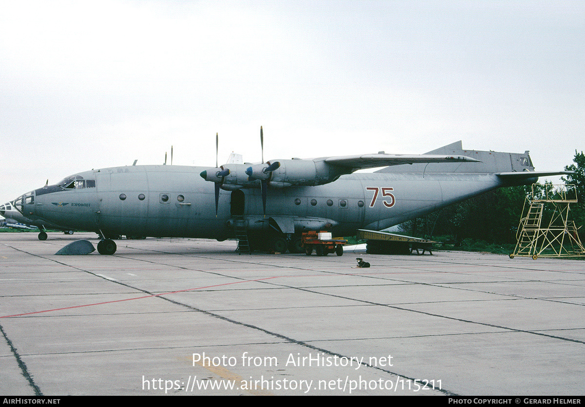 Aircraft Photo of 75 red | Antonov An-12B | Russia - Air Force | AirHistory.net #115211