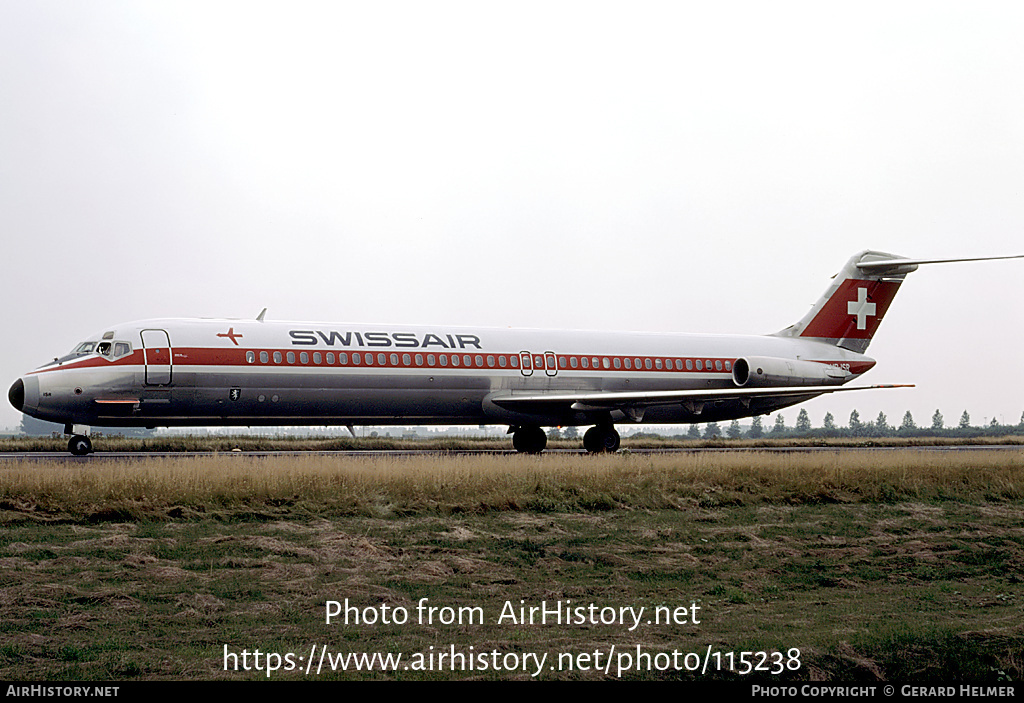 Aircraft Photo of HB-ISR | McDonnell Douglas DC-9-51 | Swissair | AirHistory.net #115238