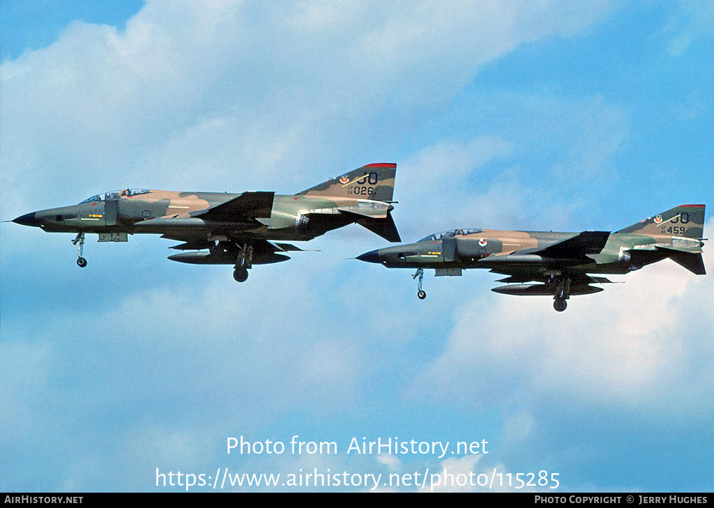 Aircraft Photo of 64-1026 / AF64-026 | McDonnell RF-4C Phantom II | USA - Air Force | AirHistory.net #115285