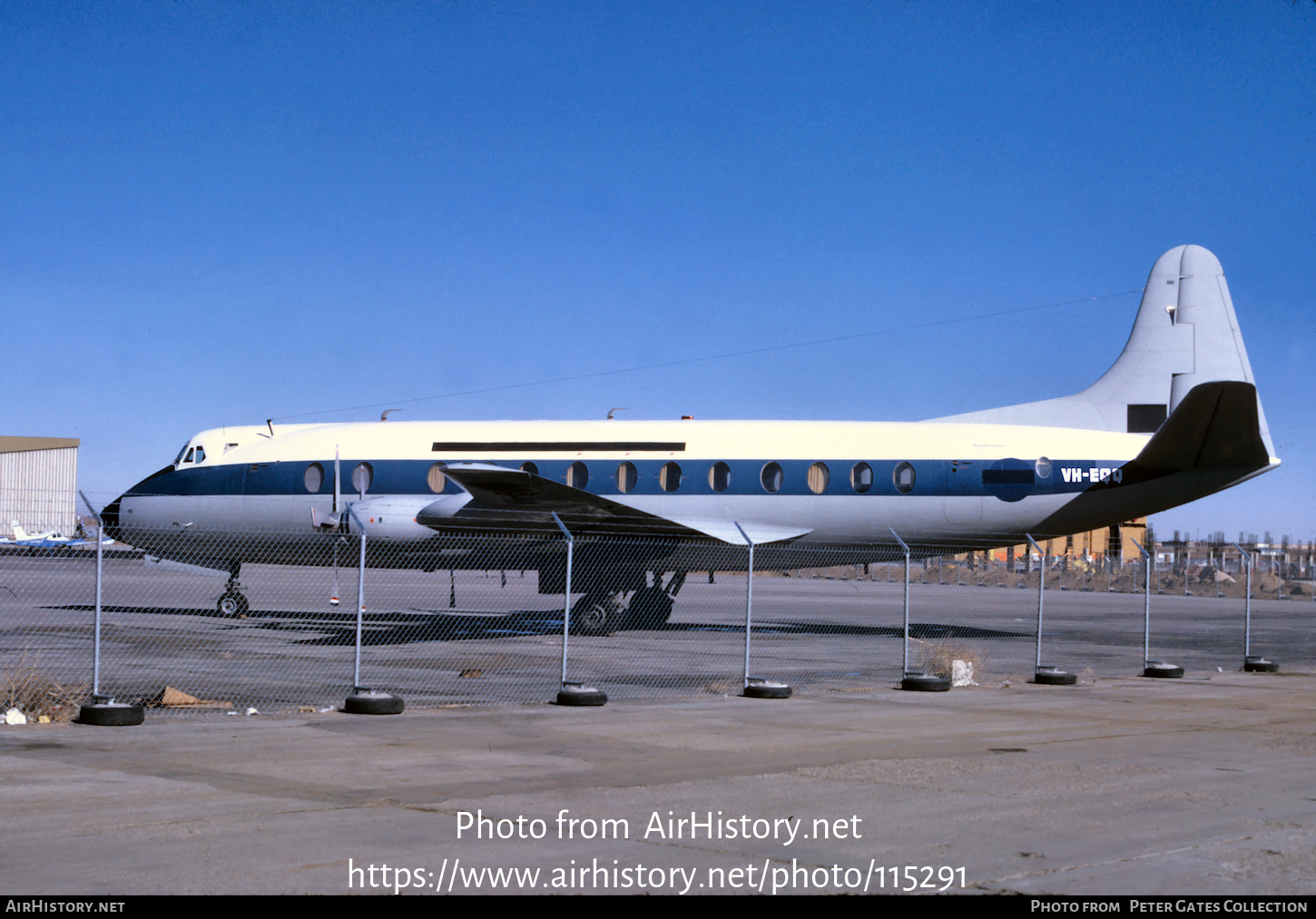 Aircraft Photo of VH-EQQ | Vickers 816 Viscount | AirHistory.net #115291