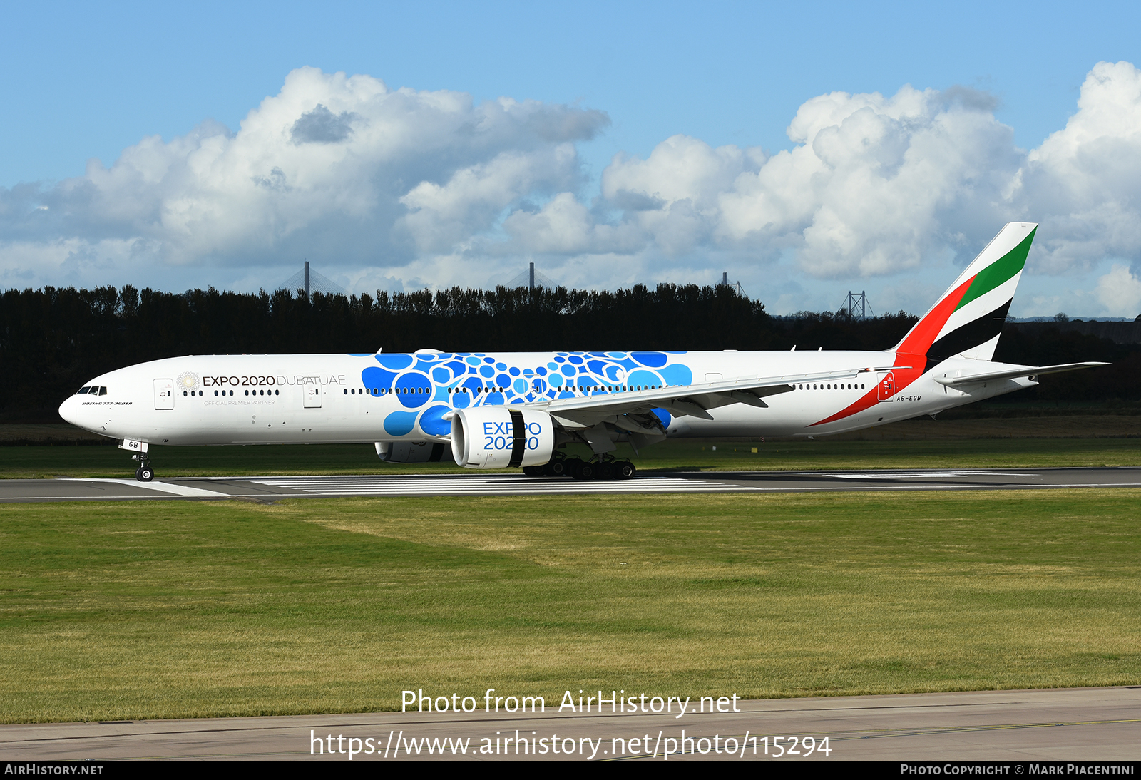 Aircraft Photo of A6-EGB | Boeing 777-31H/ER | Emirates | AirHistory.net #115294