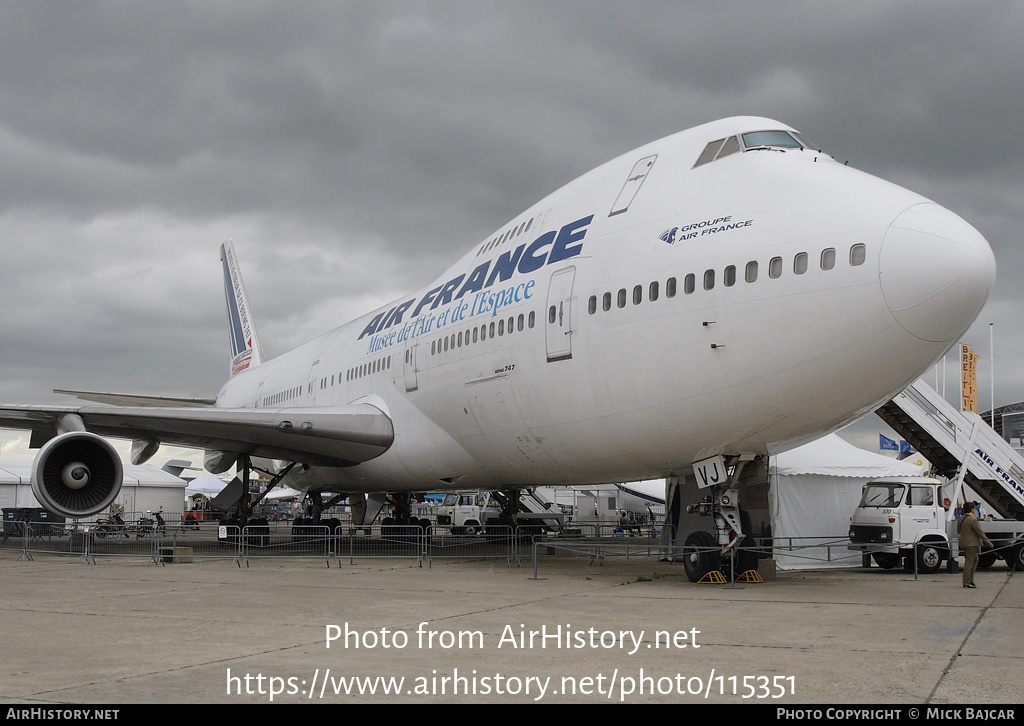 Aircraft Photo of F-BPVJ | Boeing 747-128 | Air France | AirHistory.net #115351