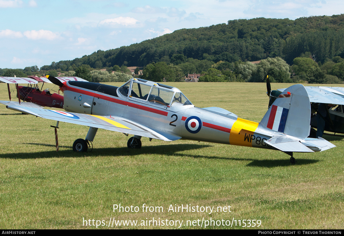 Aircraft Photo of G-BCXN / WP800 | De Havilland DHC-1 Chipmunk Mk22 | UK - Air Force | AirHistory.net #115359