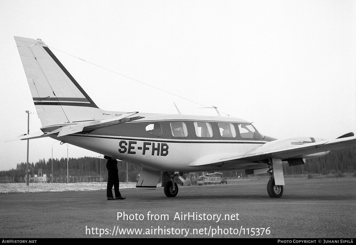 Aircraft Photo of SE-FHB | Piper PA-31-310 Navajo | AirHistory.net #115376