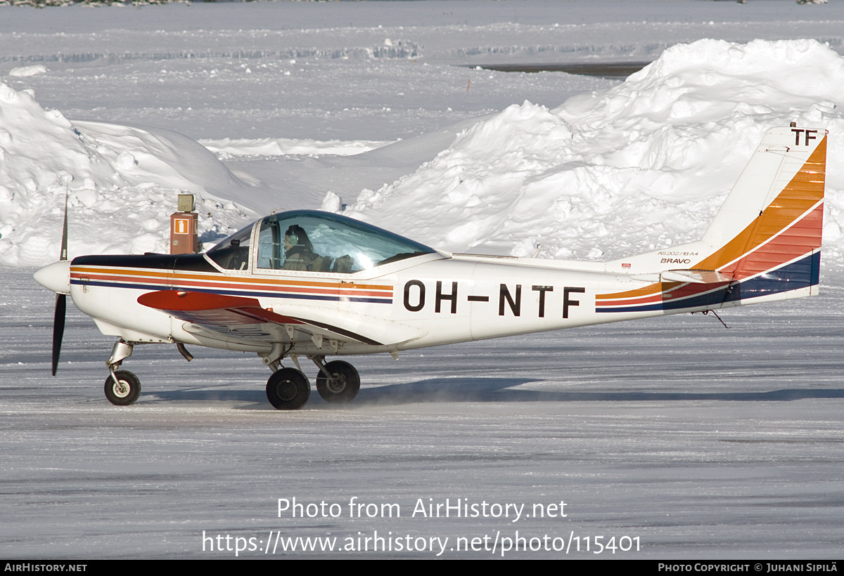 Aircraft Photo of OH-NTF | FFA AS-202/18A-4 Bravo | AirHistory.net #115401