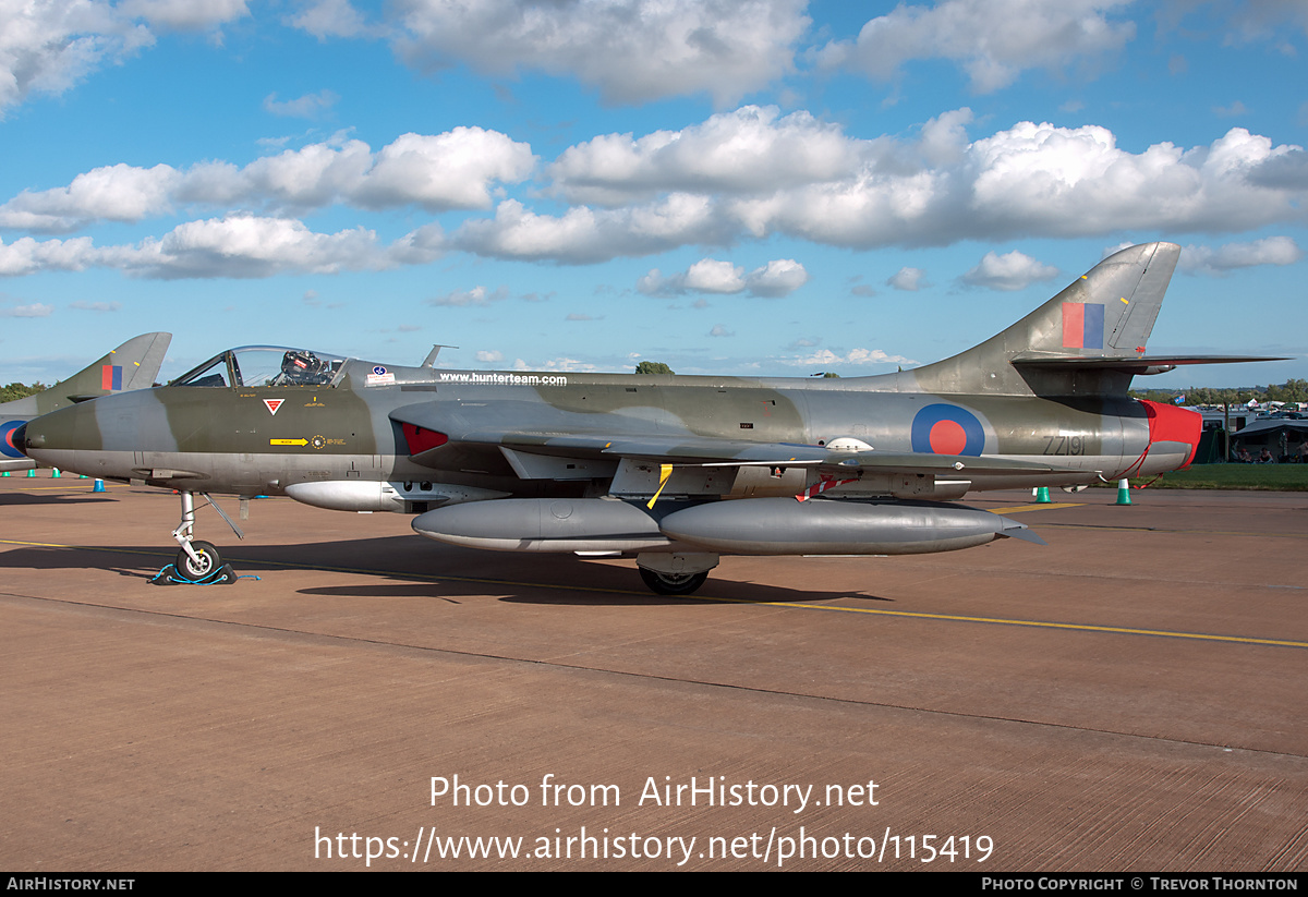 Aircraft Photo of ZZ191 | Hawker Hunter F58 | UK - Air Force | AirHistory.net #115419