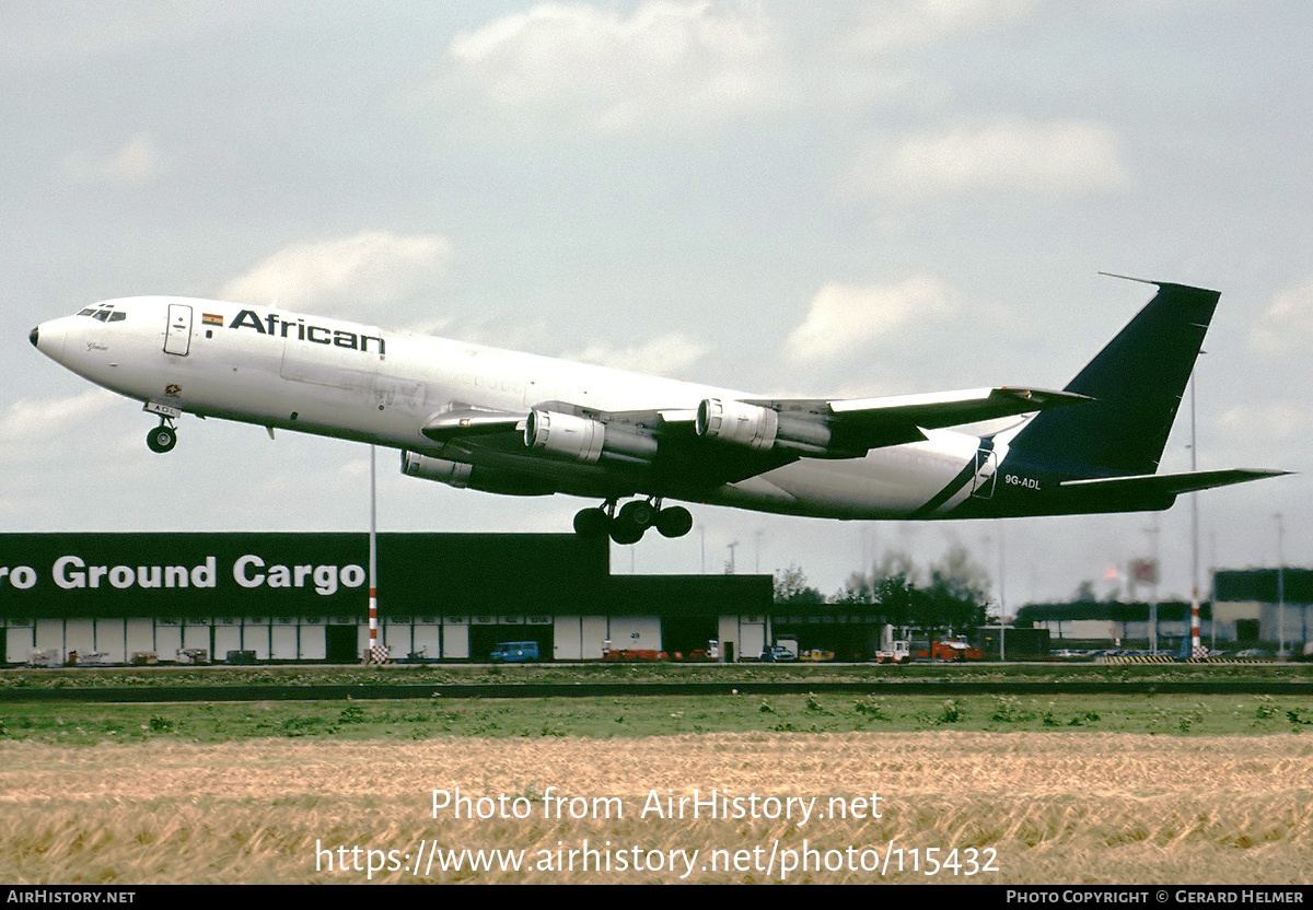 Aircraft Photo of 9G-ADL | Boeing 707-321C | African Airlines | AirHistory.net #115432