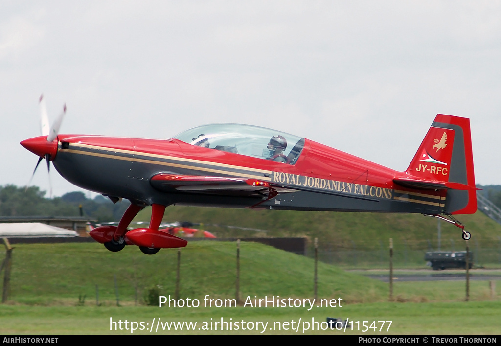 Aircraft Photo of JY-RFC | Extra EA-300L | Royal Jordanian Falcons | AirHistory.net #115477