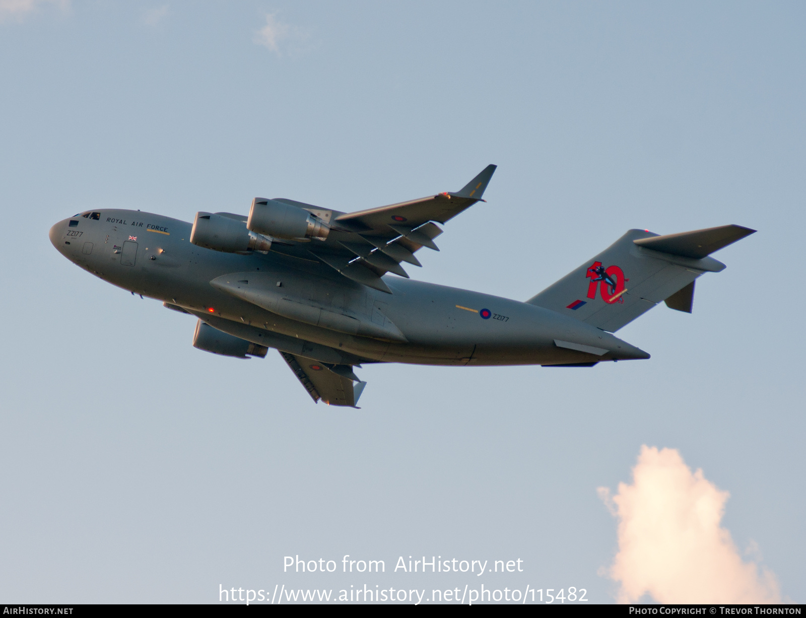 Aircraft Photo of ZZ177 | Boeing C-17A Globemaster III | UK - Air Force | AirHistory.net #115482