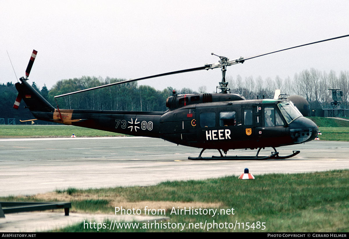 Aircraft Photo of 7380 | Bell UH-1D Iroquois | Germany - Army | AirHistory.net #115485