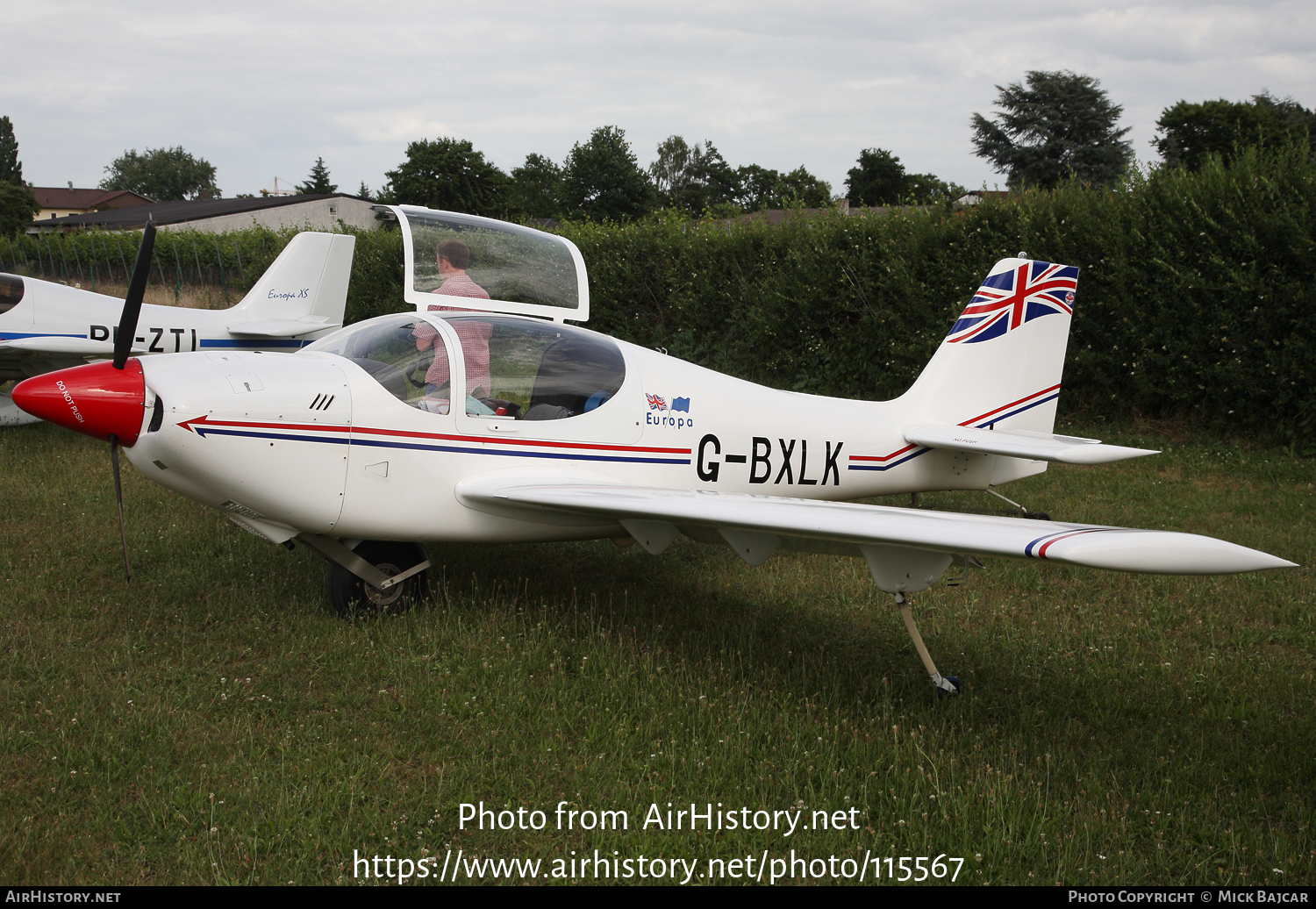 Aircraft Photo of G-BXLK | Europa Aircraft Europa | AirHistory.net #115567