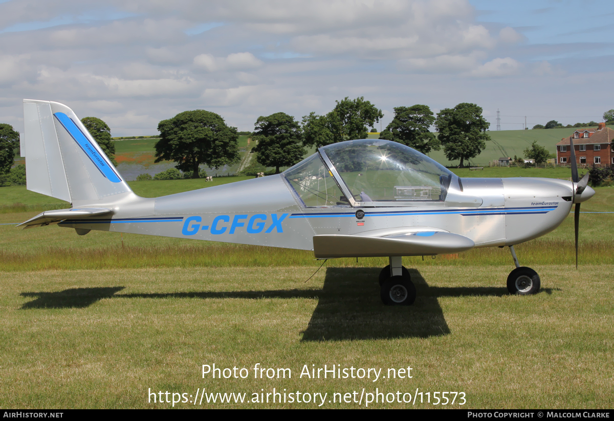 Aircraft Photo of G-CFGX | Cosmik EV-97 TeamEurostar UK | AirHistory.net #115573