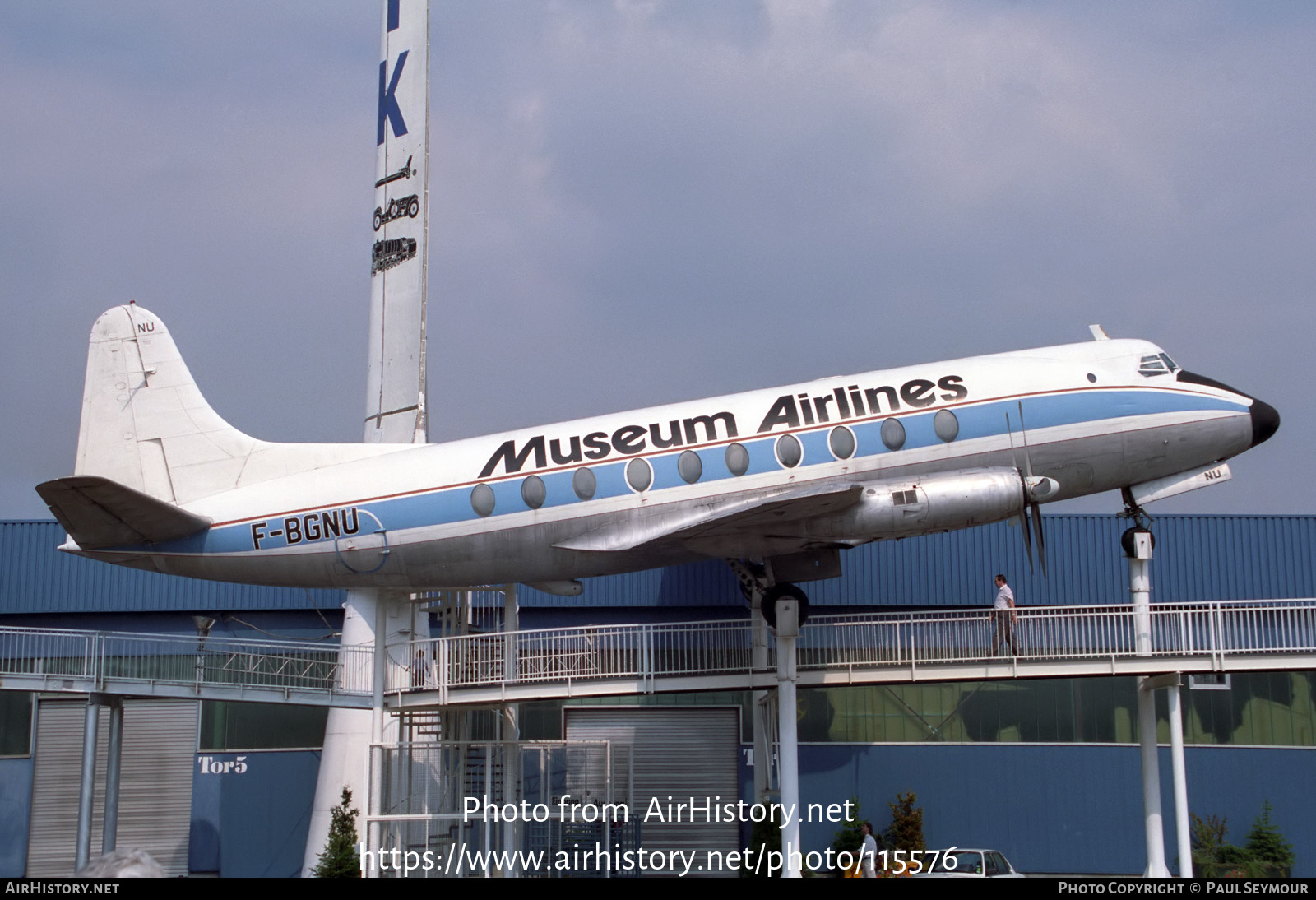 Aircraft Photo of F-BGNU | Vickers 708 Viscount | Museum Airlines | AirHistory.net #115576