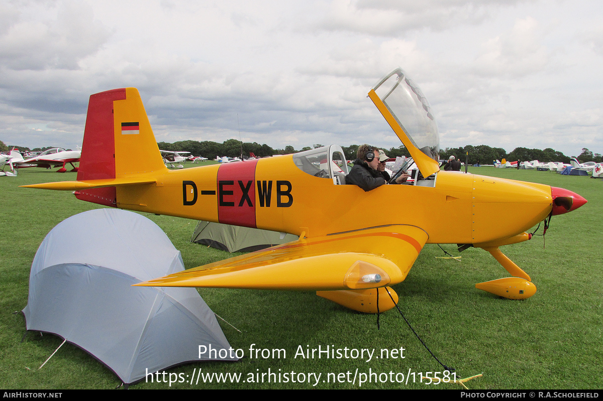 Aircraft Photo of D-EXWB | Van's RV-9A | AirHistory.net #115581