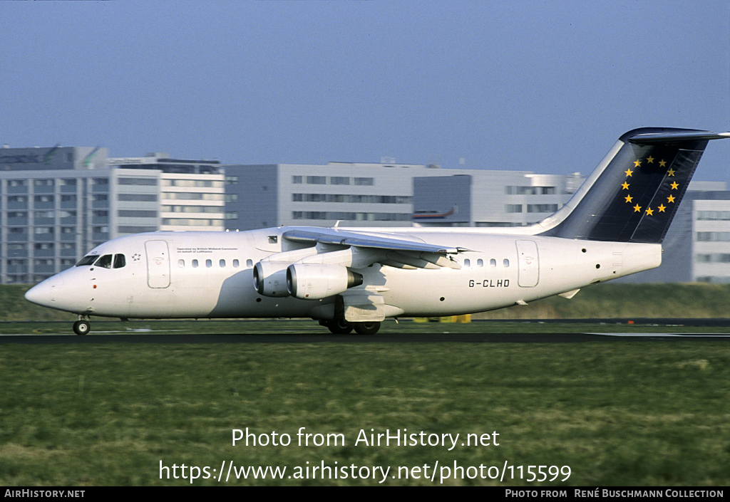 Aircraft Photo of G-CLHD | British Aerospace BAe-146-200 | Lufthansa | AirHistory.net #115599