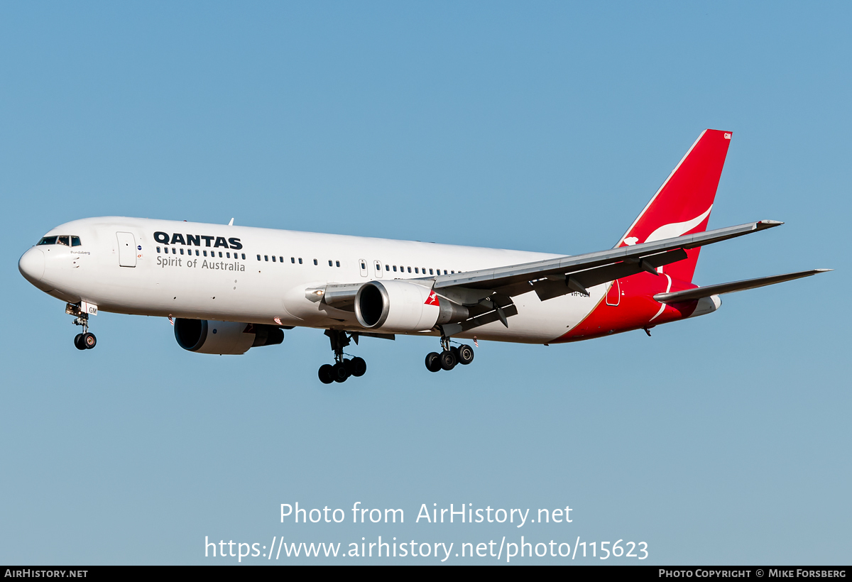 Aircraft Photo of VH-OGM | Boeing 767-338/ER | Qantas | AirHistory.net #115623