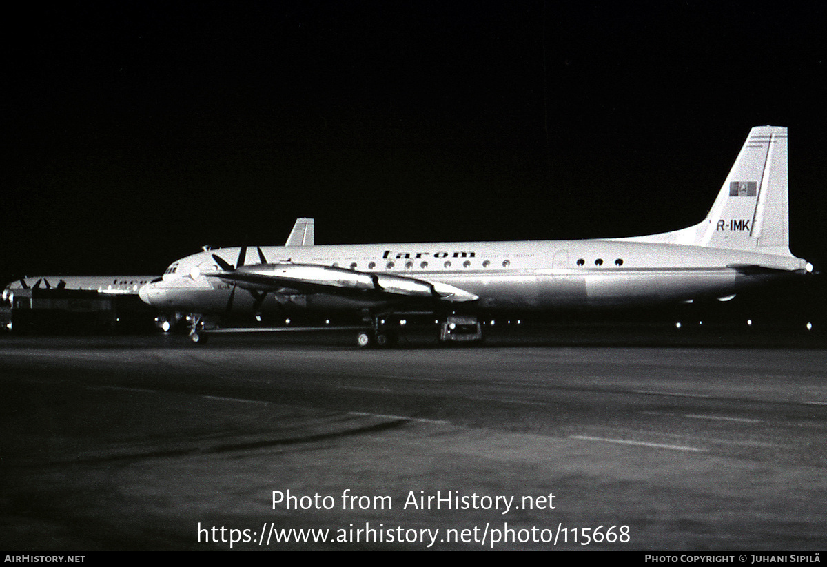 Aircraft Photo of YR-IMK | Ilyushin Il-18V | TAROM - Transporturile Aeriene Române | AirHistory.net #115668