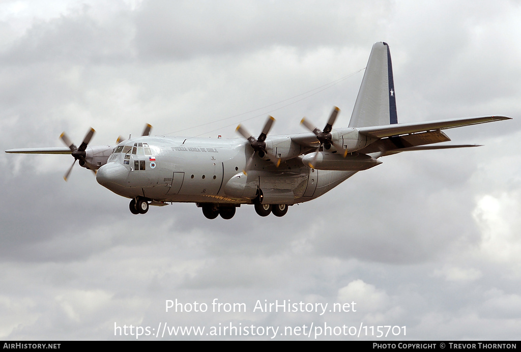 Aircraft Photo of 995 | Lockheed C-130H Hercules | Chile - Air Force | AirHistory.net #115701