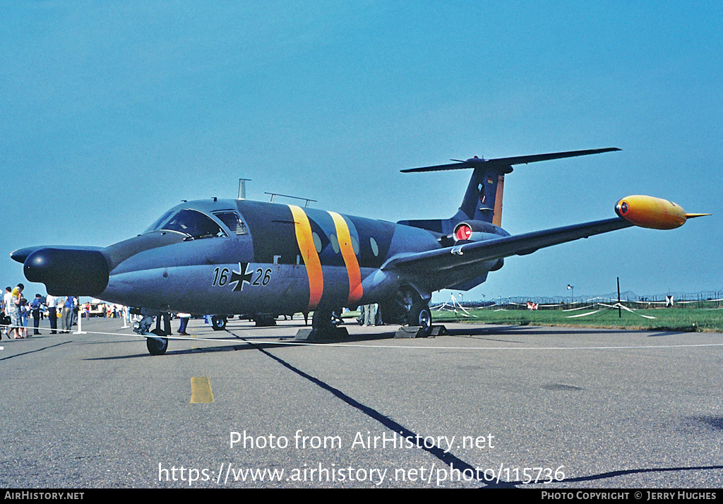 Aircraft Photo of 1626 | HFB HFB-320/ECM Hansa Jet | Germany - Air Force | AirHistory.net #115736