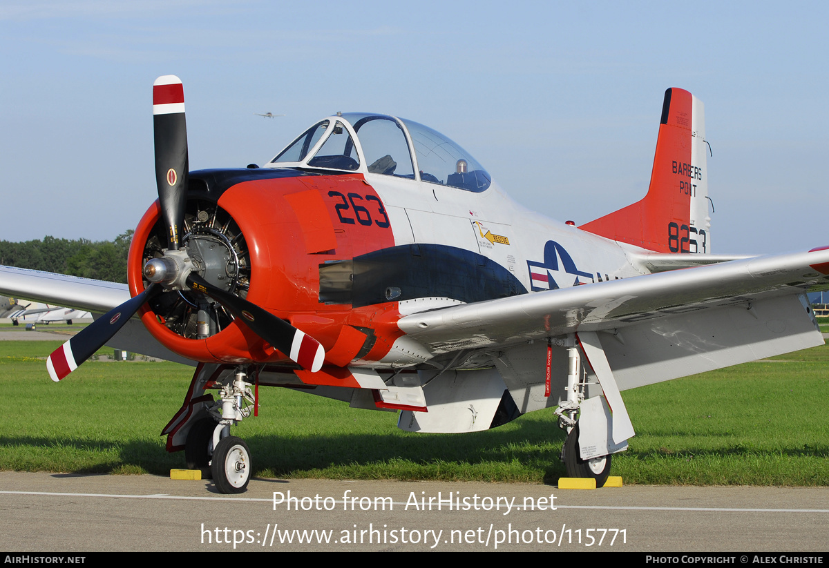 Aircraft Photo of N63NA / 138263 | North American T-28B Trojan | USA - Navy | AirHistory.net #115771