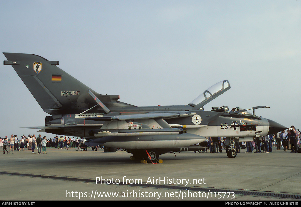 Aircraft Photo of 4371 | Panavia Tornado IDS | Germany - Navy | AirHistory.net #115773