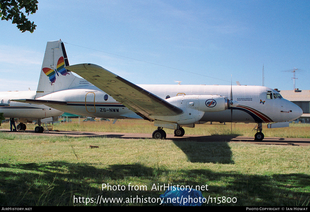 Aircraft Photo of ZS-NWW | British Aerospace BAe-748 Srs2B/378 | Executive Aerospecs | AirHistory.net #115800