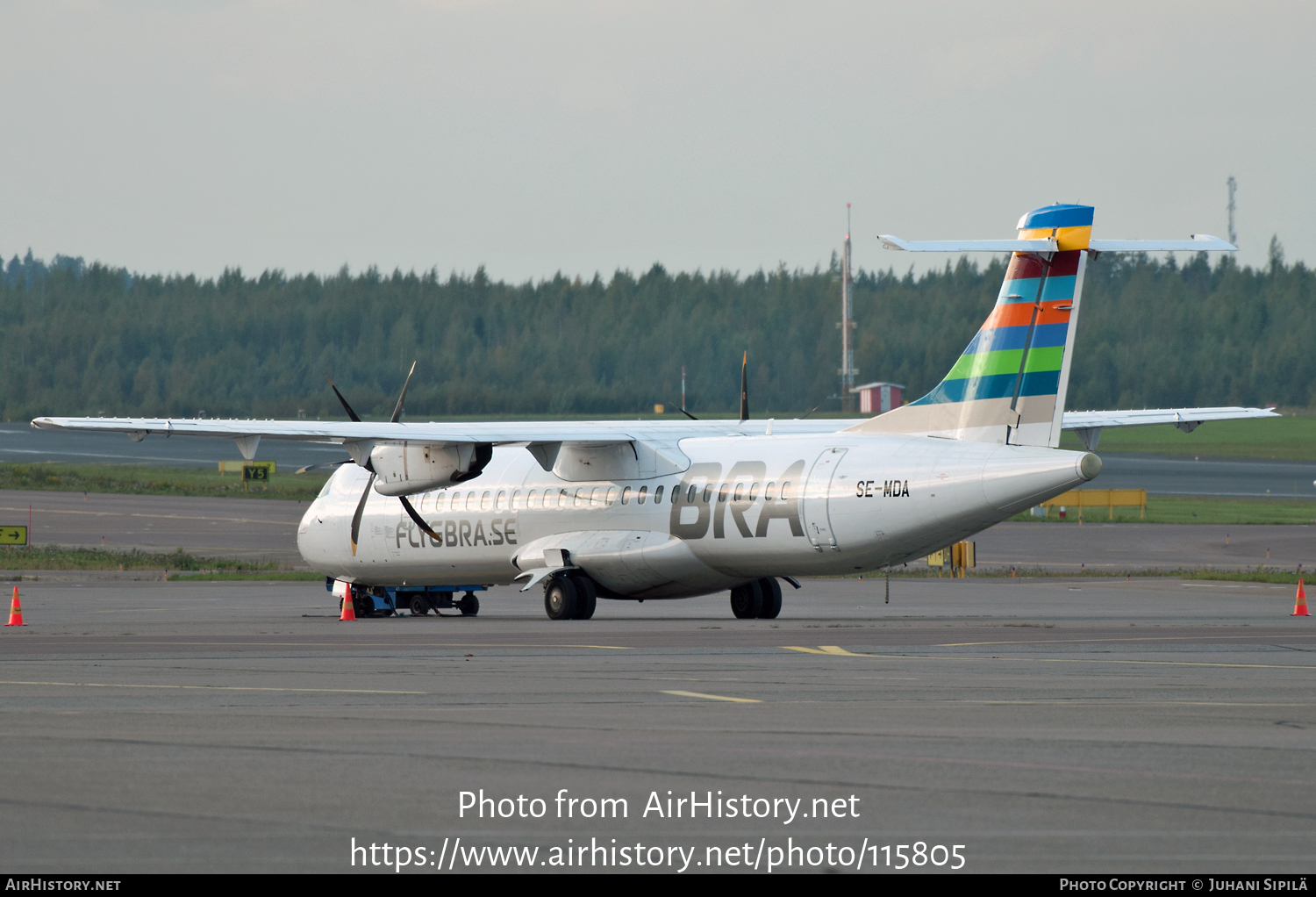 Aircraft Photo of SE-MDA | ATR ATR-72-500 (ATR-72-212A) | BRA - Braathens Regional Airlines | AirHistory.net #115805