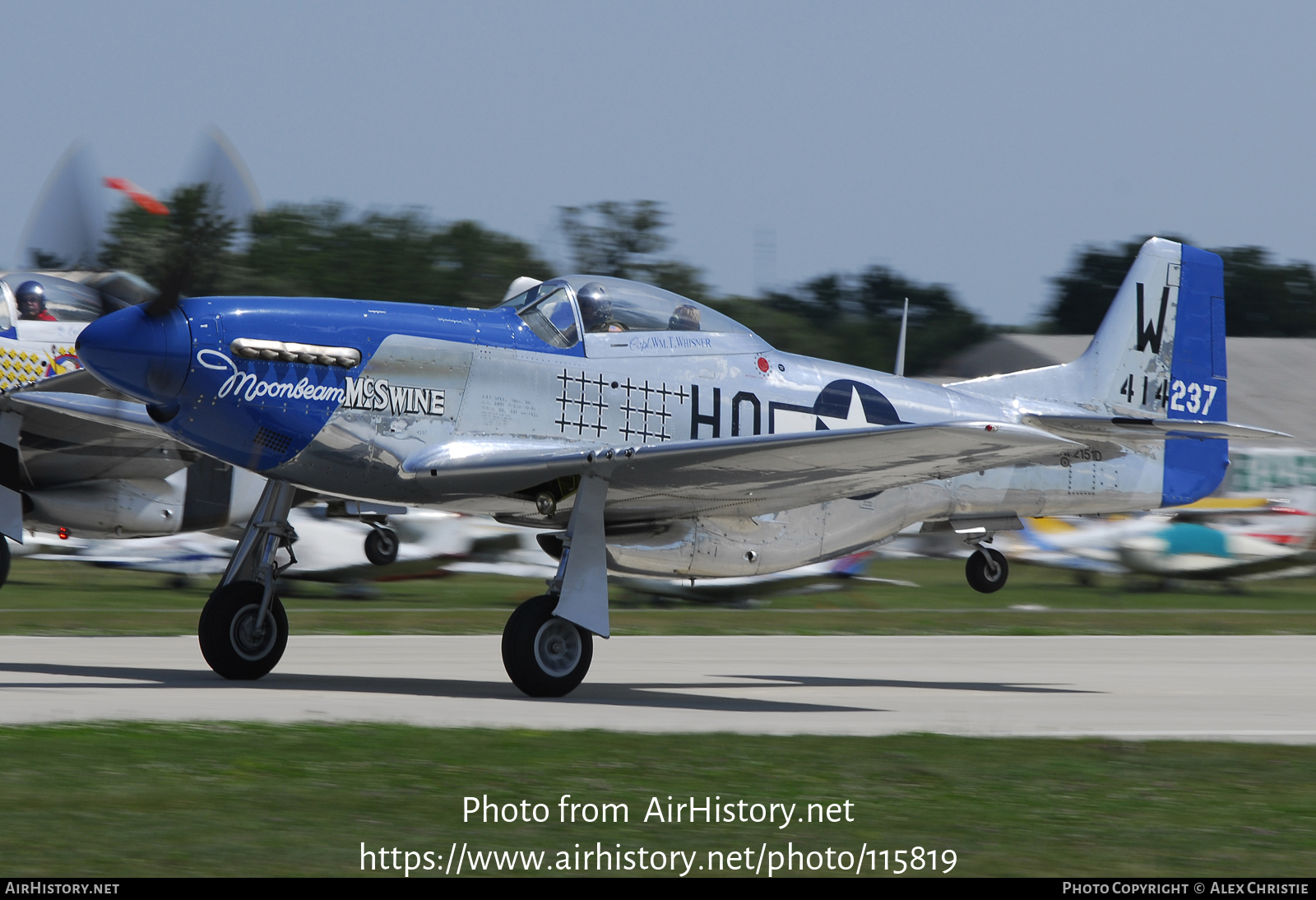 Aircraft Photo of N2151D / NL2151D / 414237 | North American P-51D Mustang | USA - Air Force | AirHistory.net #115819