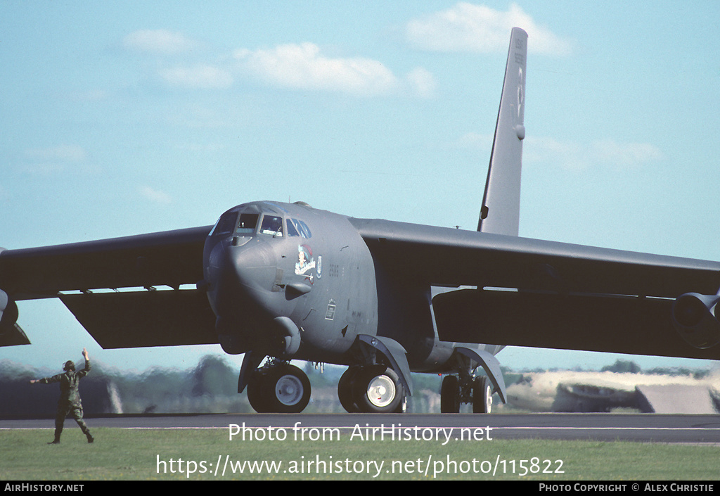 Aircraft Photo of 59-2585 / 92585 | Boeing B-52G Stratofortress | USA - Air Force | AirHistory.net #115822