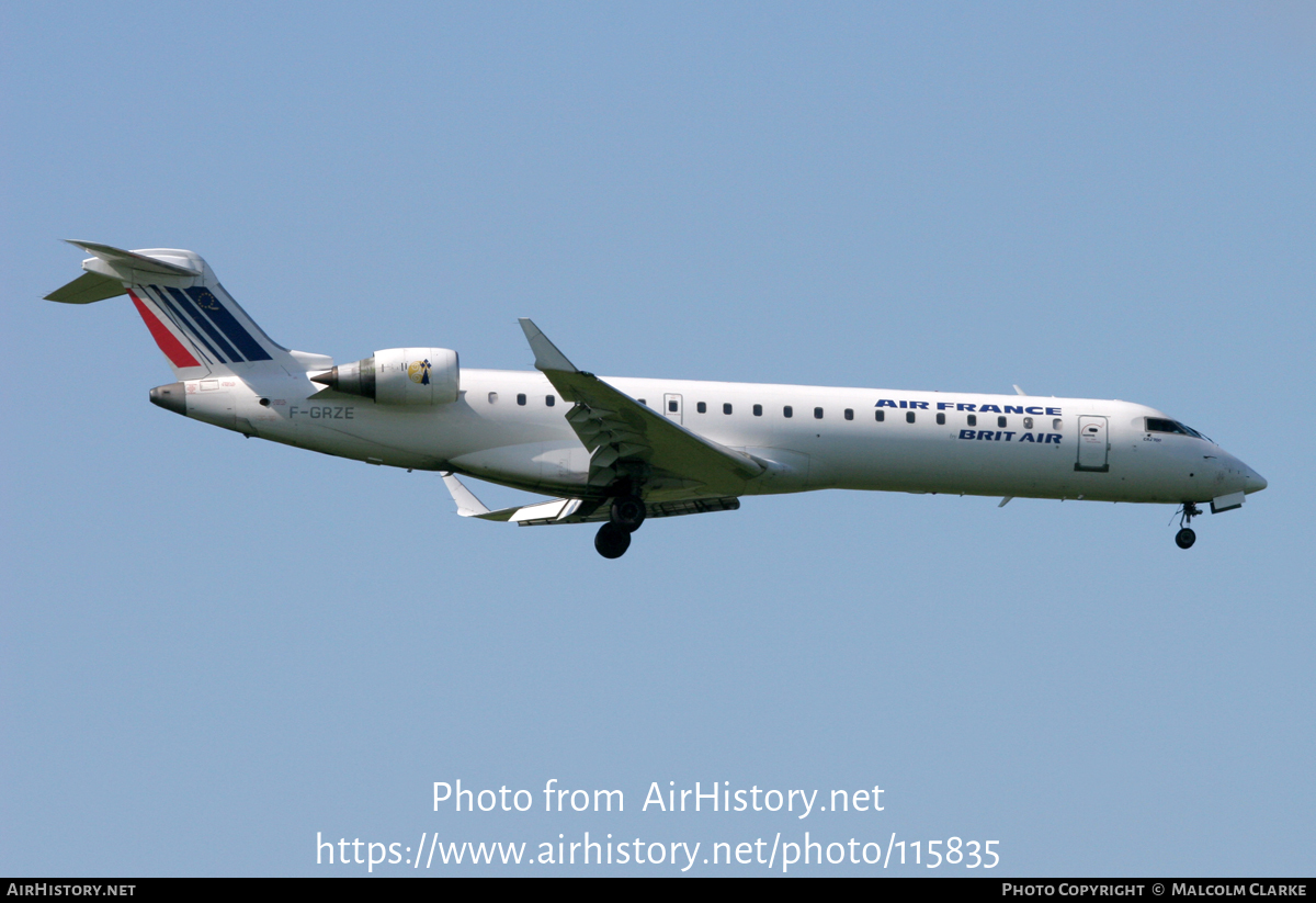 Aircraft Photo of F-GRZE | Bombardier CRJ-701 (CL-600-2C10) | Air France | AirHistory.net #115835