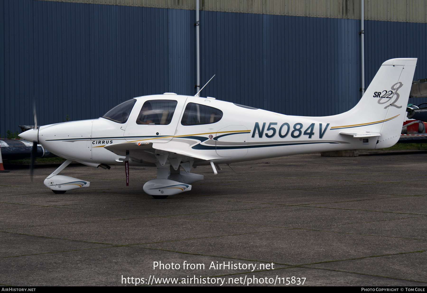 Aircraft Photo of N5084V | Cirrus SR-22 G2 | AirHistory.net #115837