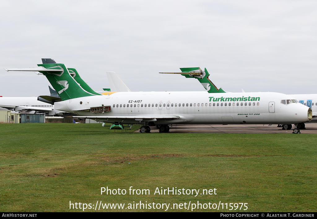 Aircraft Photo of EZ-A107 | Boeing 717-22K | Turkmenistan Airlines | AirHistory.net #115975