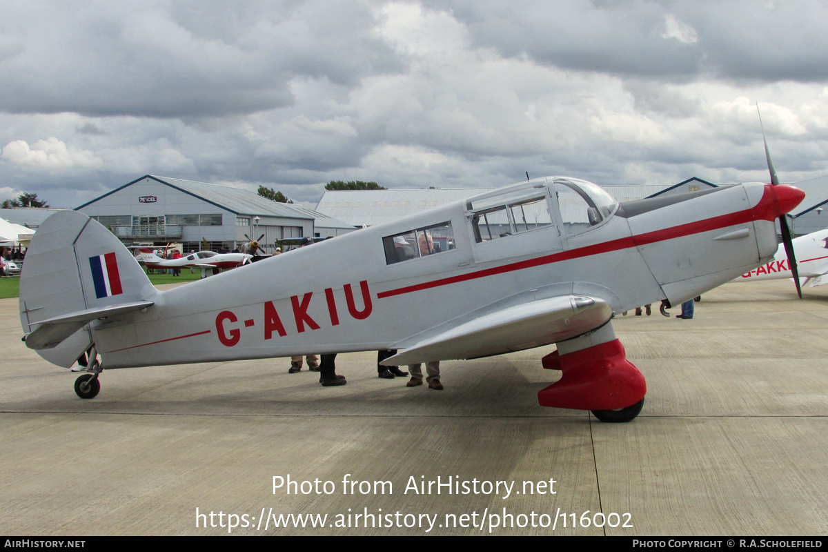 Aircraft Photo of G-AKIU | Percival P.44 Proctor 5 | Air Atlantique Classic Flight | AirHistory.net #116002