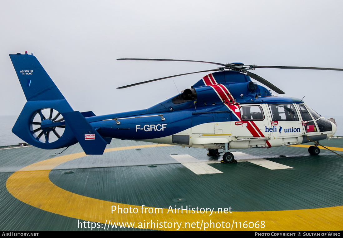 Aircraft Photo of F-GRCF | Eurocopter AS-365N-3 Dauphin 2 | Héli-Union | AirHistory.net #116068