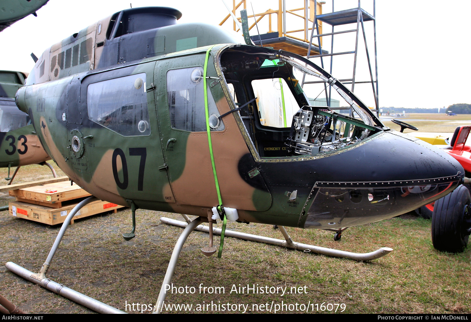 Aircraft Photo of A17-007 | Bell 206B-1 Kiowa | Australia - Army | AirHistory.net #116079