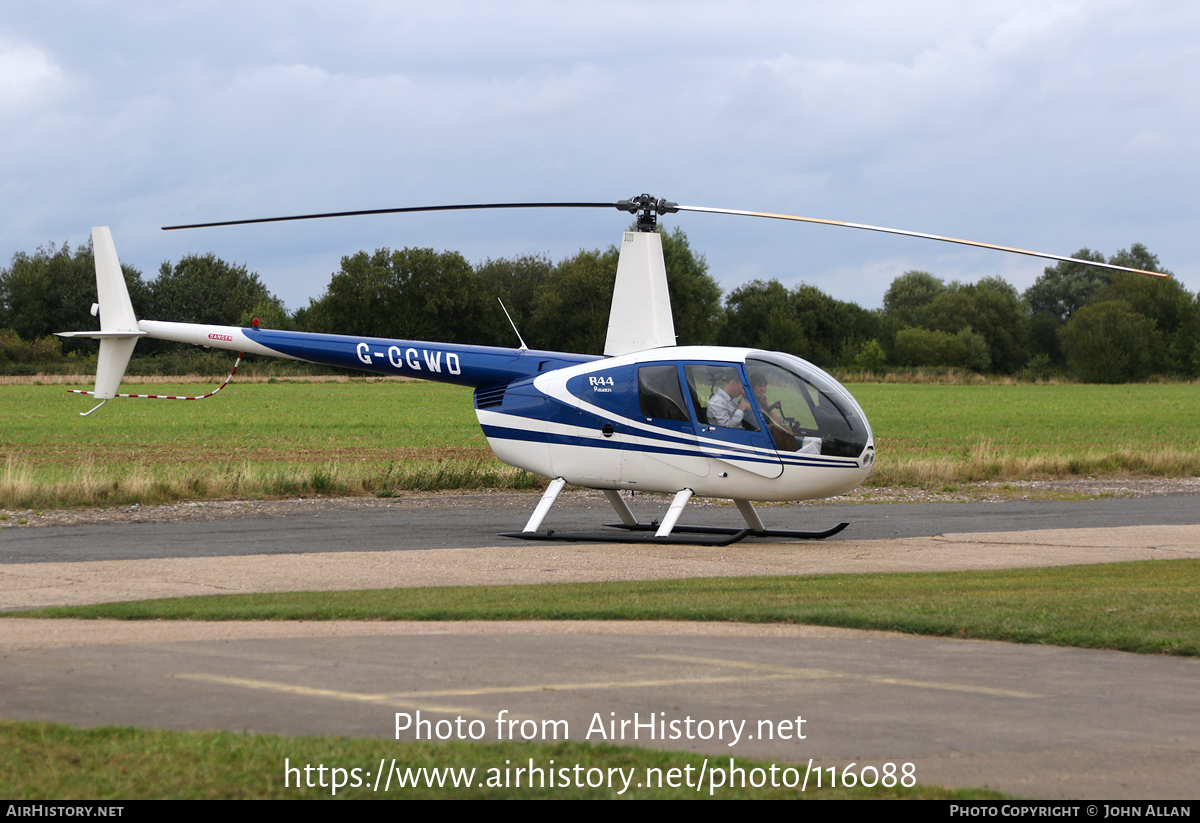 Aircraft Photo of G-CGWD | Robinson R-44 Raven | AirHistory.net #116088