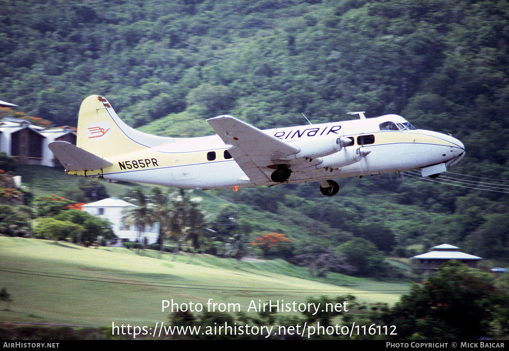 Aircraft Photo of N585PR | Prinair Heron | Prinair | AirHistory.net #116112