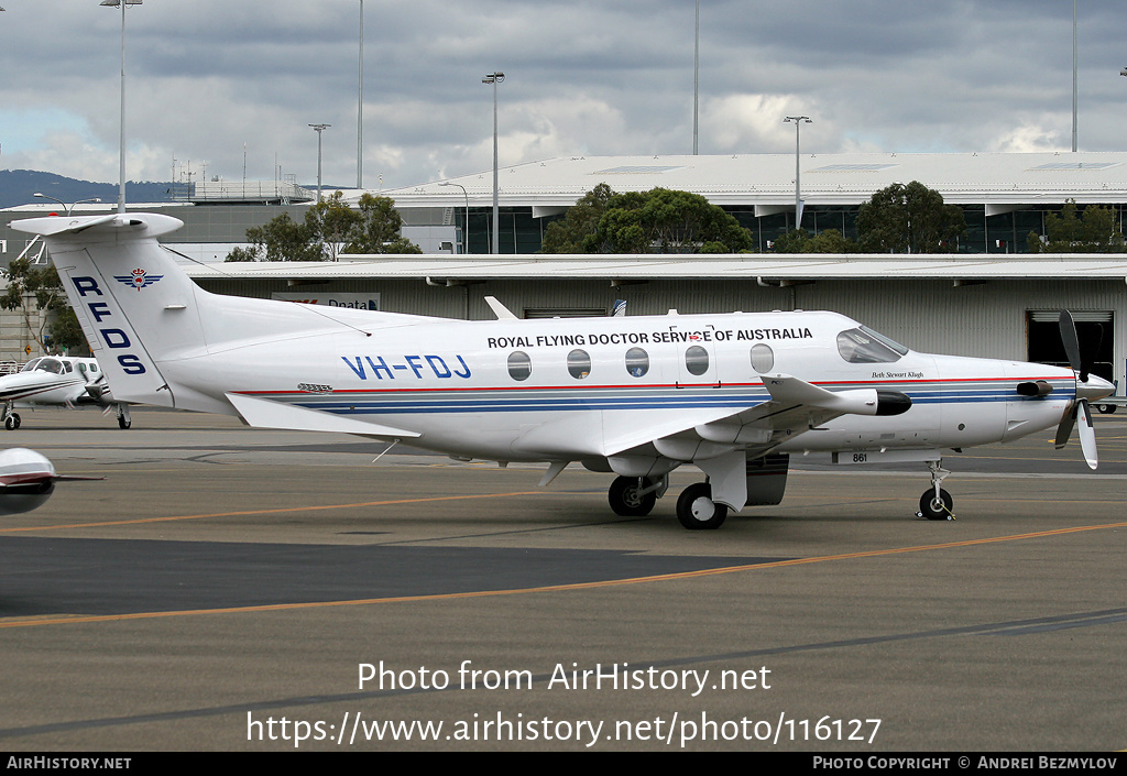 Aircraft Photo of VH-FDJ | Pilatus PC-12/47 | Royal Flying Doctor Service - RFDS | AirHistory.net #116127