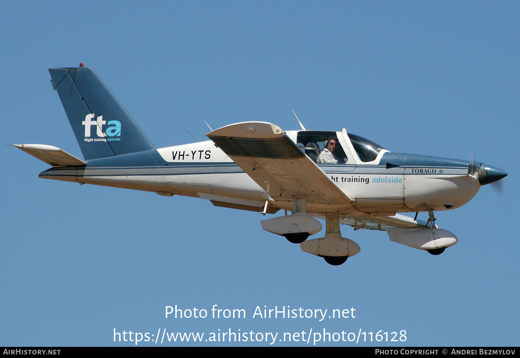 Aircraft Photo of VH-YTS | Socata TB-10 Tobago | Flight Training Adelaide - FTA | AirHistory.net #116128