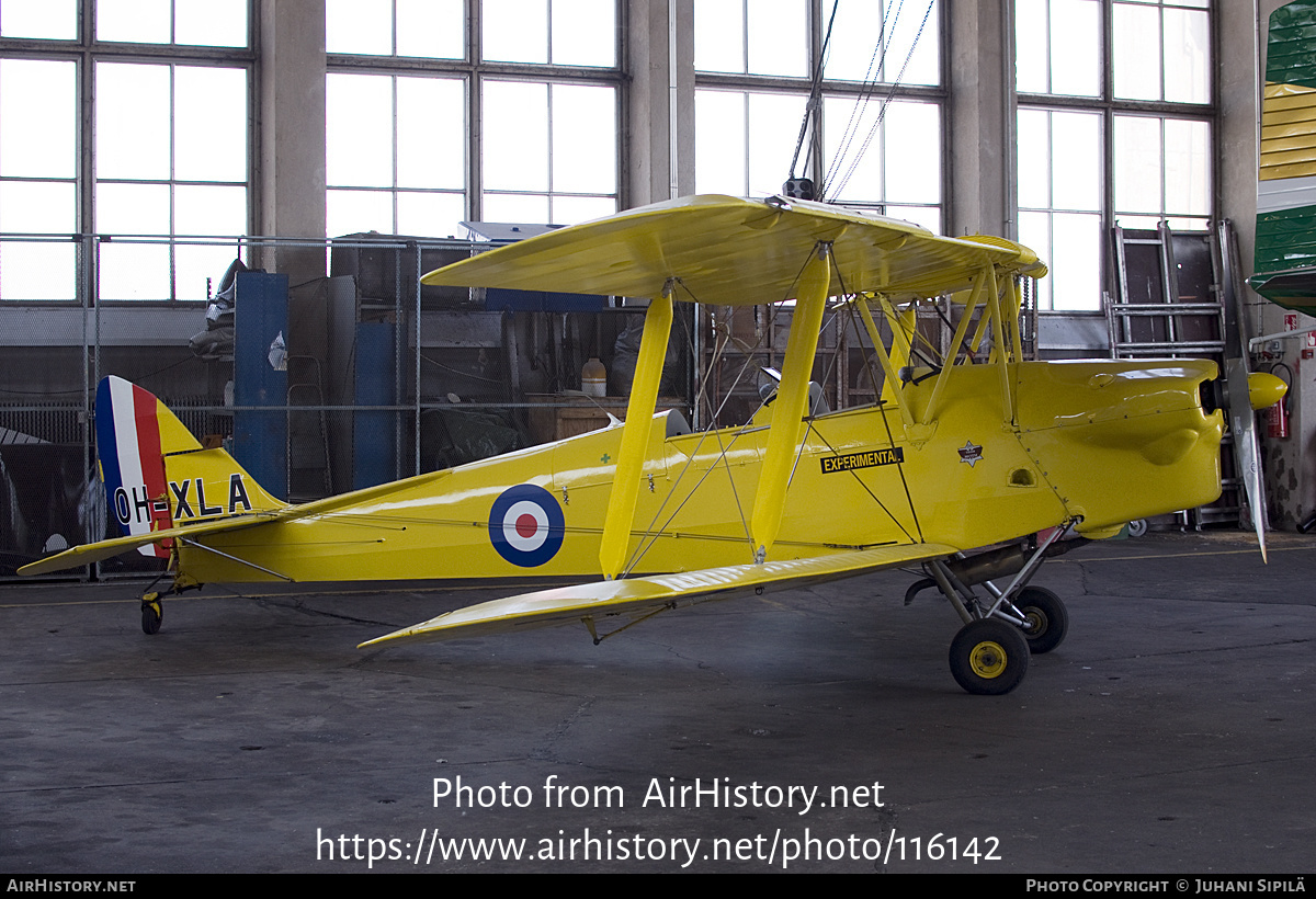 Aircraft Photo of OH-XLA | De Havilland D.H. 82A Tiger Moth II | UK - Air Force | AirHistory.net #116142