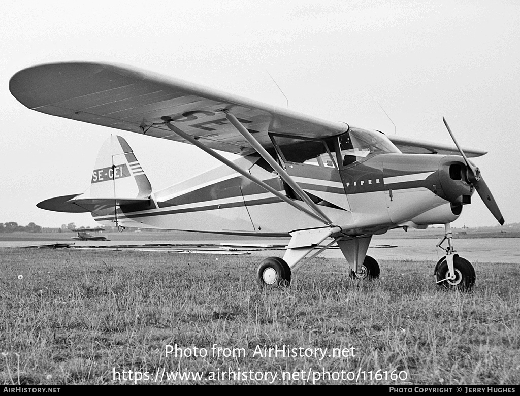 Aircraft Photo of SE-CEI | Piper PA-22-150 Tri-Pacer | AirHistory.net #116160