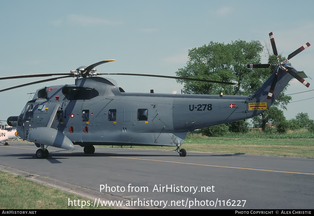 Aircraft Photo of U-278 | Sikorsky S-61A-1 Sea King | Denmark - Air Force | AirHistory.net #116227