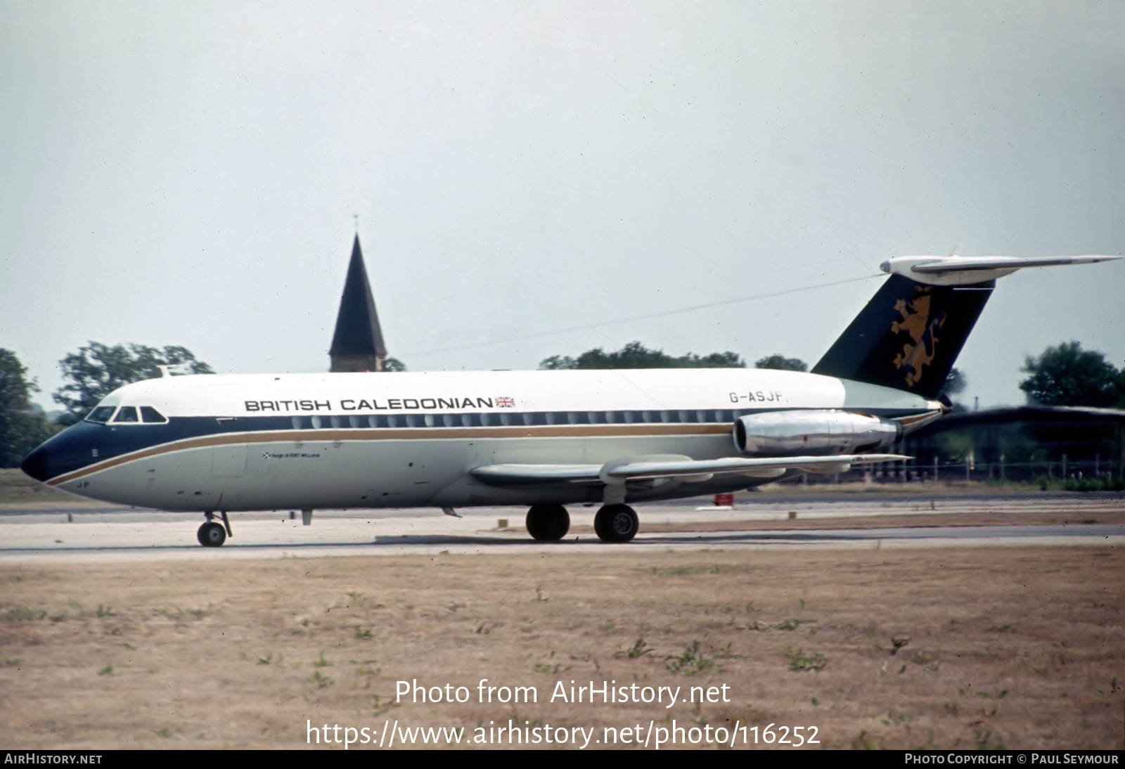 Aircraft Photo of G-ASJF | BAC 111-201AC One-Eleven | British Caledonian Airways | AirHistory.net #116252