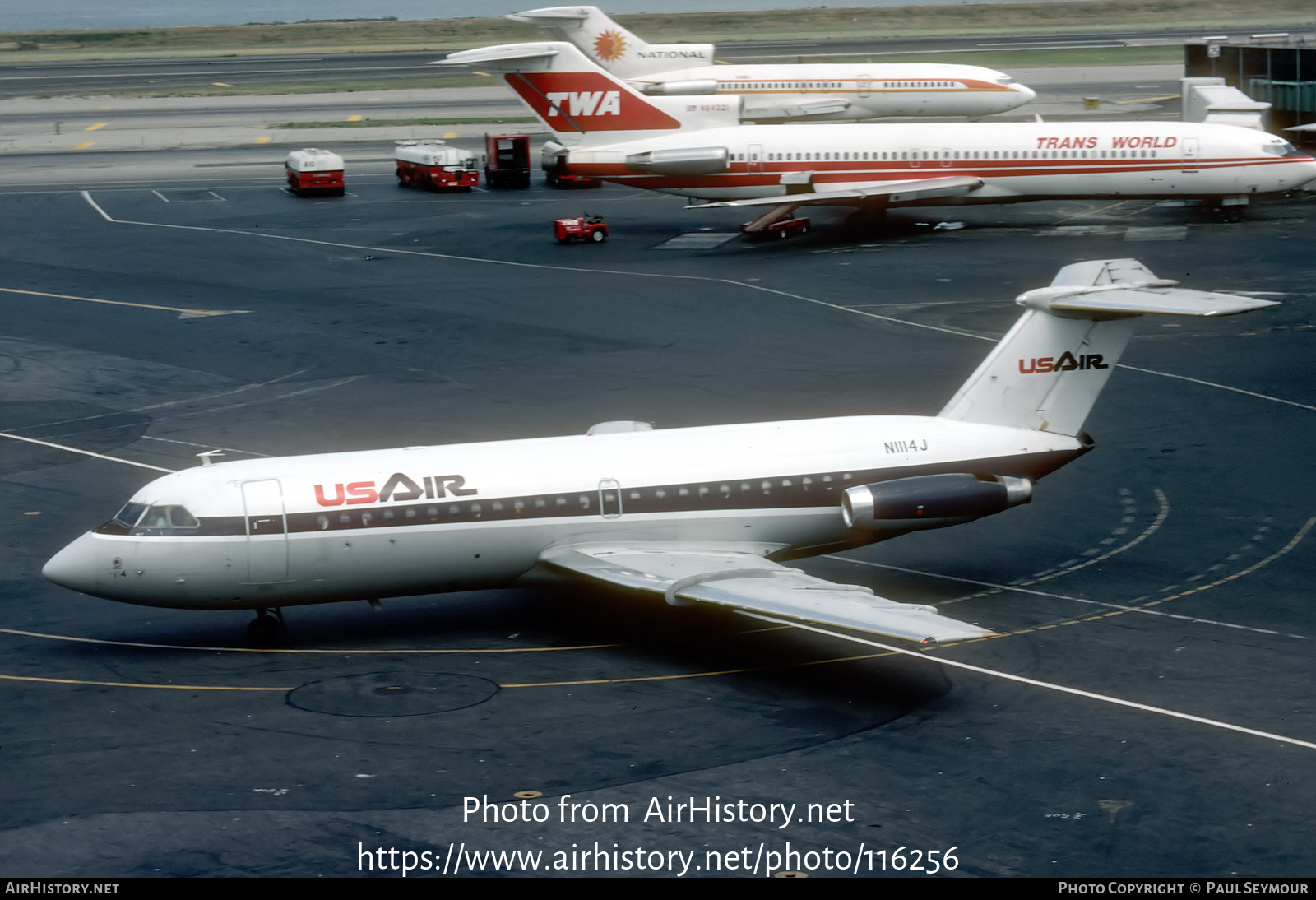 Aircraft Photo of N1114J | BAC 111-204AF One-Eleven | USAir | AirHistory.net #116256